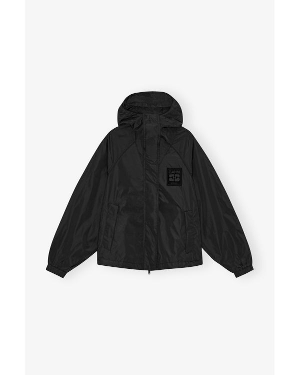 VESTE EN NYLON NOIR