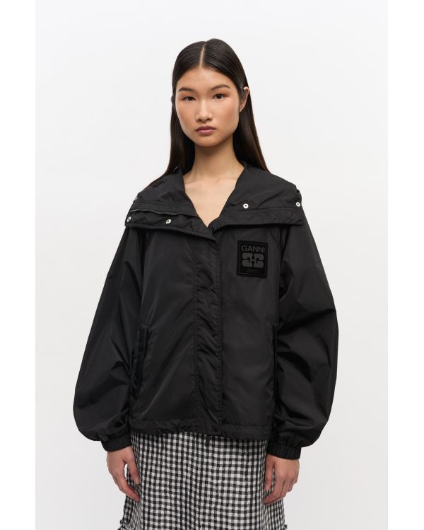 VESTE EN NYLON NOIR