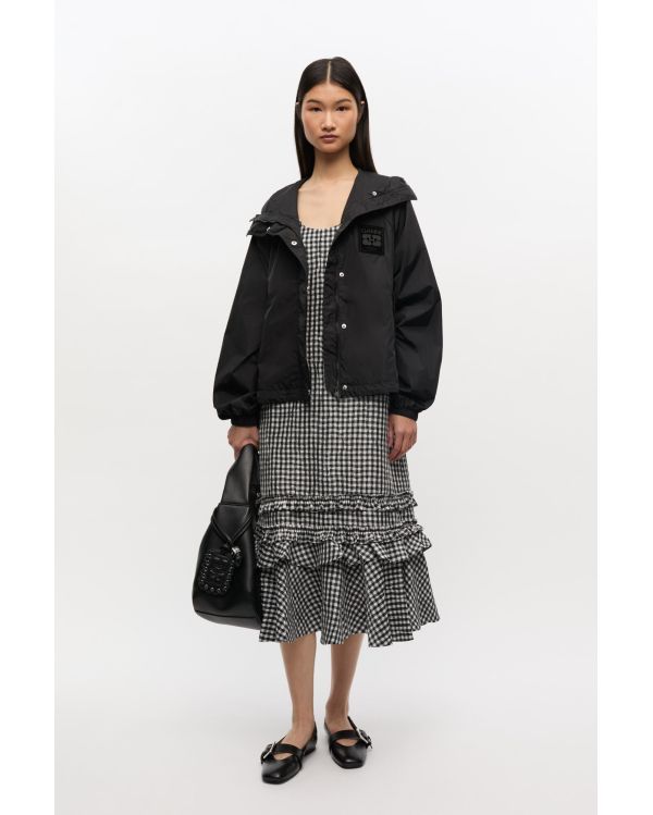 BLACK NYLON JACKET 2