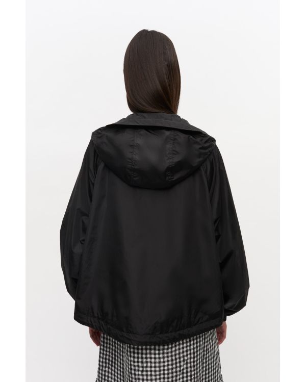 BLACK NYLON JACKET