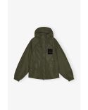 VESTE EN NYLON VERT KALAMATA