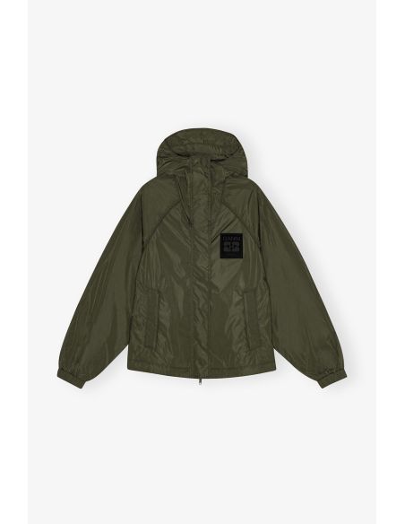 VESTE EN NYLON VERT KALAMATA