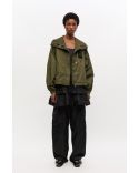 VESTE EN NYLON VERT KALAMATA