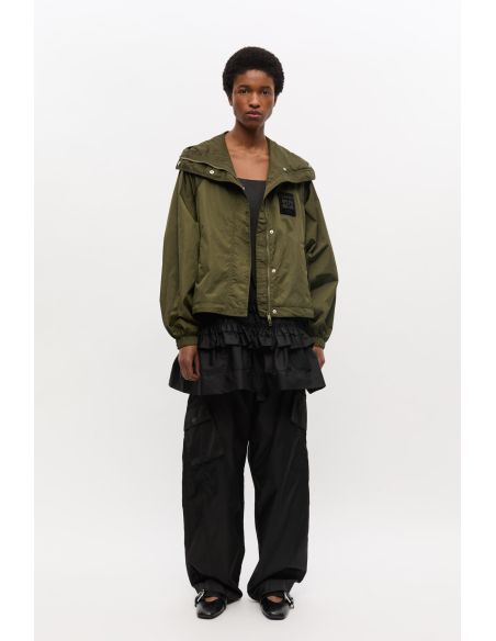 KALAMATA GREEN NYLON JACKET