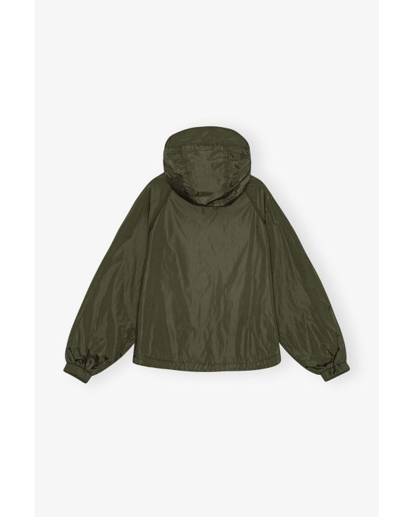 KALAMATA GREEN NYLON JACKET