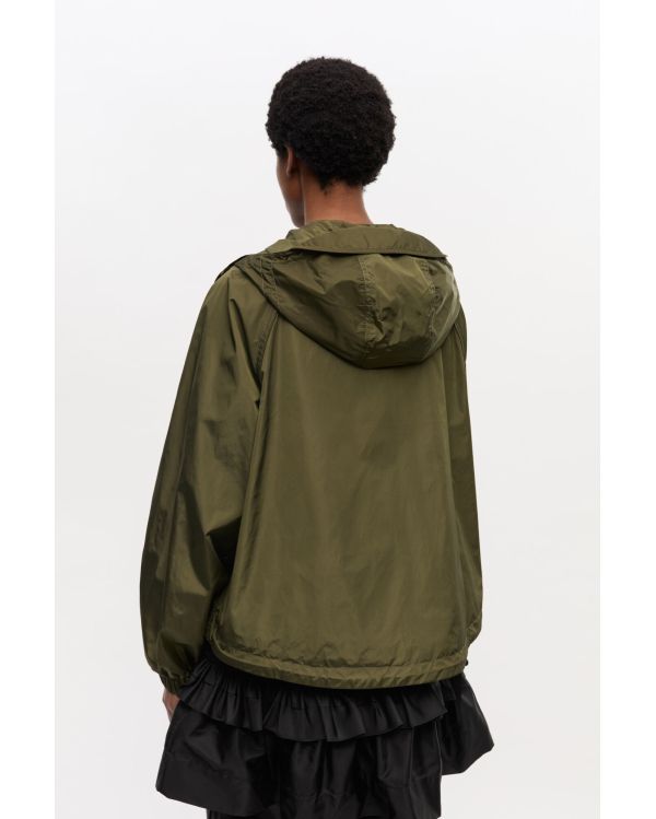 KALAMATA GREEN NYLON JACKET