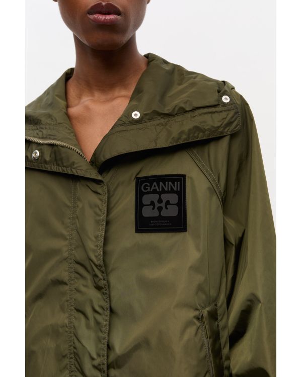 VESTE EN NYLON VERT KALAMATA