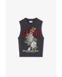 PULL SANS MANCHES LAINE GRIS FONCÉ PHANTOM