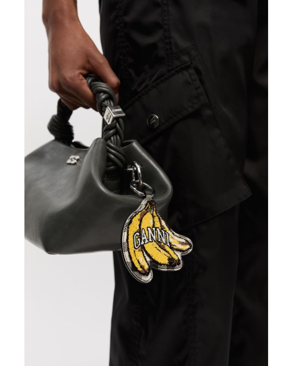 PORTE-CLÉS BANANA NOIR
