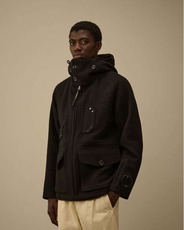 MILLE C.P DUFFEL JACKET BLACK