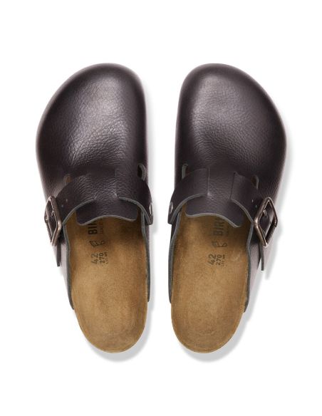 VINTAGE WOOD BLACK BOSTON WB MULES