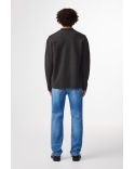 JONAS BOILED WOOL OVERSHIRT DARK ARMY