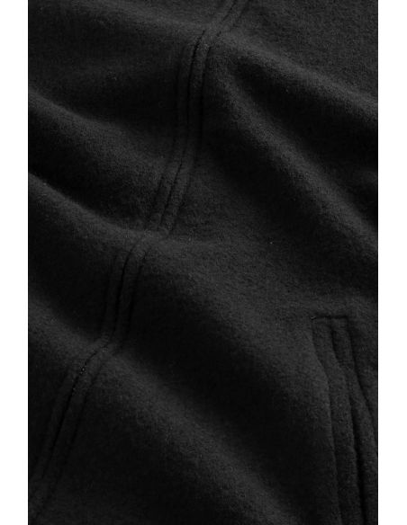 GILET BOILED ZIP HYBRID NOIR