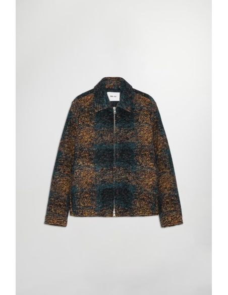 VESTE GAEL JACQUARD BLEU MULTI