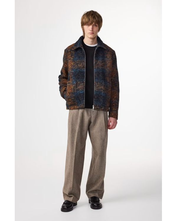 VESTE GAEL JACQUARD BLEU MULTI 2