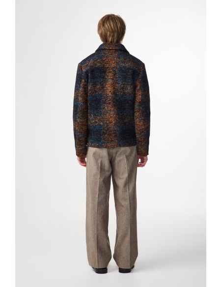 GAEL JACQUARD JACKET BLUE MULTI