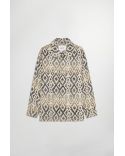 SURCHEMISE BLAZE JACQUARD ECRU MULTI