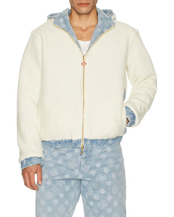 BLOUSON RÉVERSIBLE MONOGRAM DENIM 2