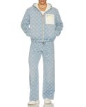 BLOUSON RÉVERSIBLE MONOGRAM DENIM
