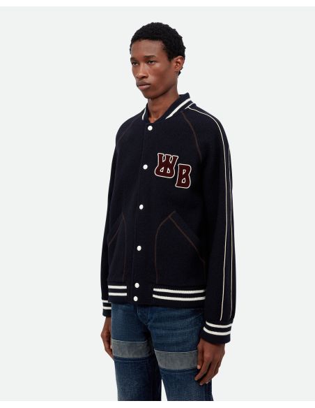 VESTE ÉQUIPE UNIVERSITAIRE D'OCTOBRE BLEU MARINE