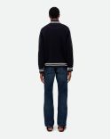 THE OCTOBER VARSITY JACKET NAVY