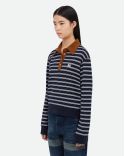 THE BLUE STRIPED REFLECTIONS POLO