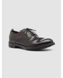DERBIES HIVE CUIR MARRON EBANO