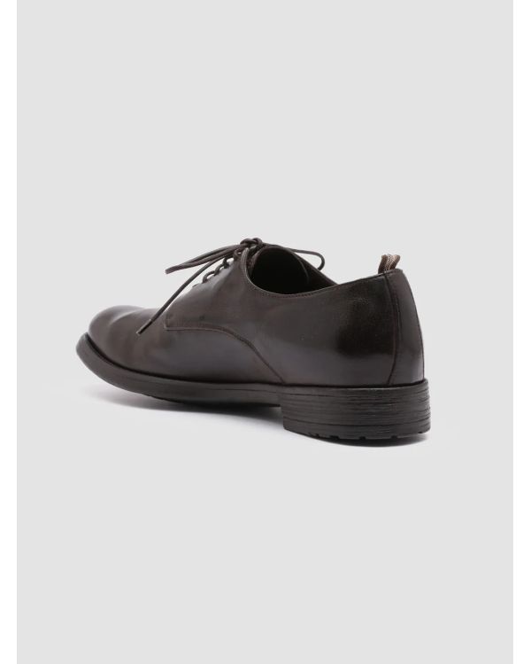 HIVE BROWN LEATHER DERBIES EBANO