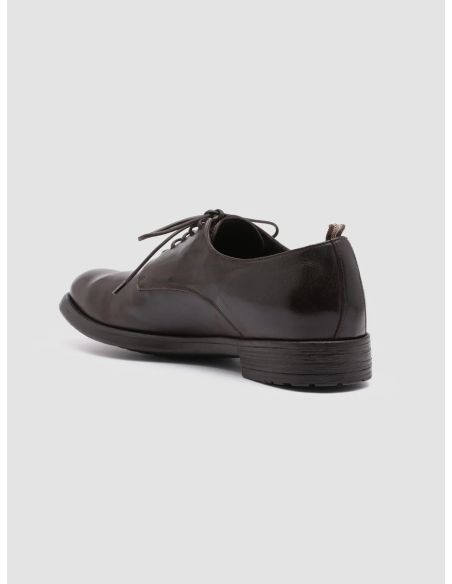 DERBIES HIVE CUIR MARRON EBANO