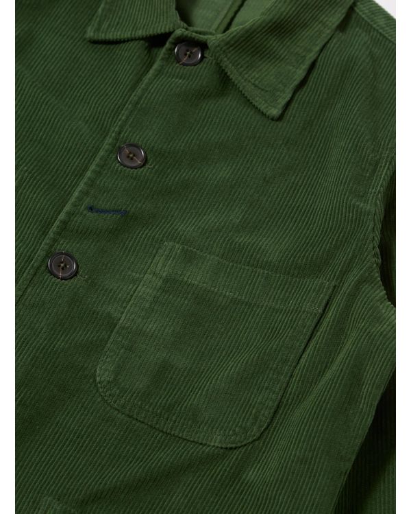 GREEN CORD BAKERS JACKET