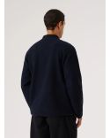 NAVY ZIP LINER JACKET