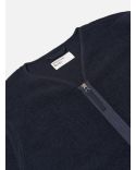 VESTE ZIP LINER BLEU MARINE