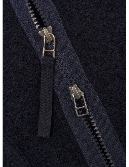 NAVY ZIP LINER JACKET