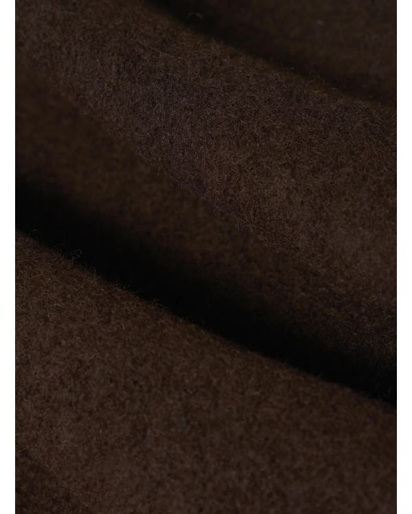 CARDIGAN LAINE POLAIRE MARRON