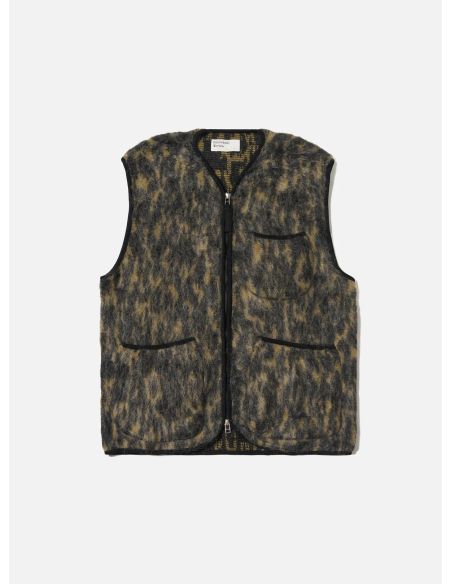 GILET ZIP POLAIRE DOLCE CHARCOAL