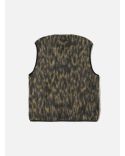 CHARCOAL DOLCE FLEECE ZIP GILET