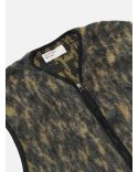 GILET ZIP POLAIRE DOLCE CHARCOAL