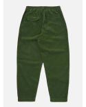 PANTALON DE SURVÊTEMENT PLISSÉ VELOURS CÔTELÉ VERT