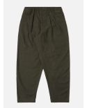 OLIVE LUCCA SUITING PLEATED TRACK PANT