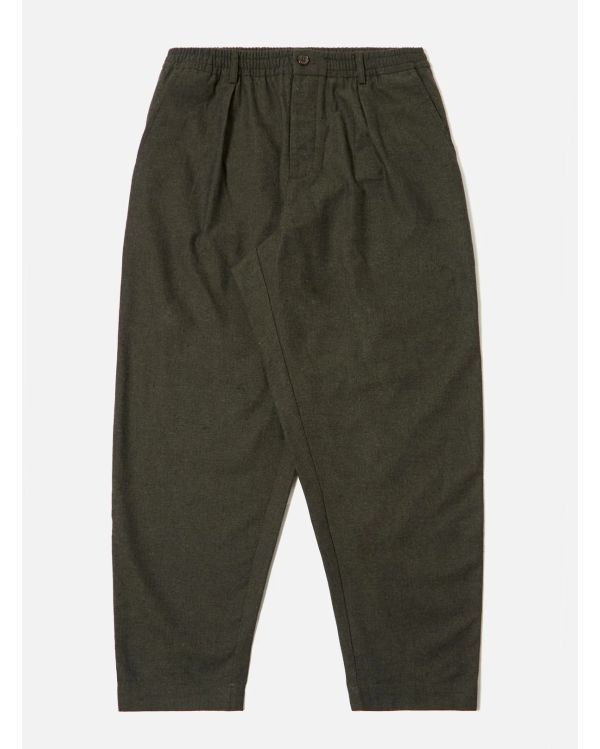 OLIVE LUCCA SUITING PLEATED TRACK PANT