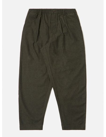 OLIVE LUCCA SUITING PLEATED TRACK PANT