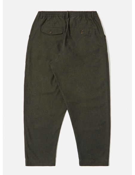OLIVE LUCCA SUITING PLEATED TRACK PANT