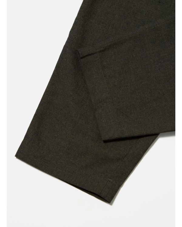 OLIVE LUCCA SUITING PLEATED TRACK PANT
