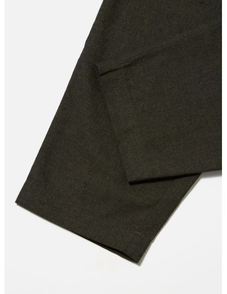 OLIVE LUCCA SUITING PLEATED TRACK PANT