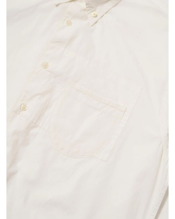 CHEMISE POPELINE PATCHS BLANC