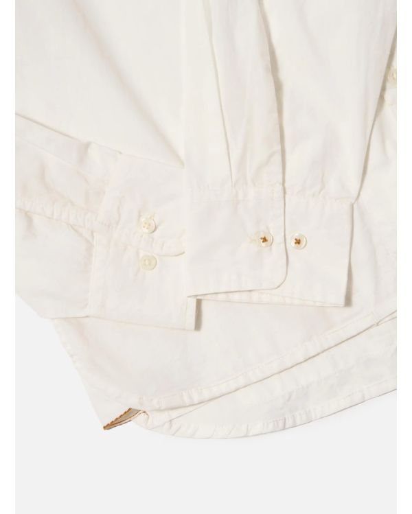 CHEMISE POPELINE PATCHS BLANC
