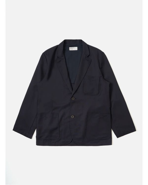 NAVY TWO BUTTON SUITING JACKET
