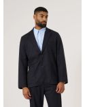 NAVY TWO BUTTON SUITING JACKET