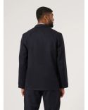 VESTE DE COSTUME À DEUX BOUTONS BLEU MARINE