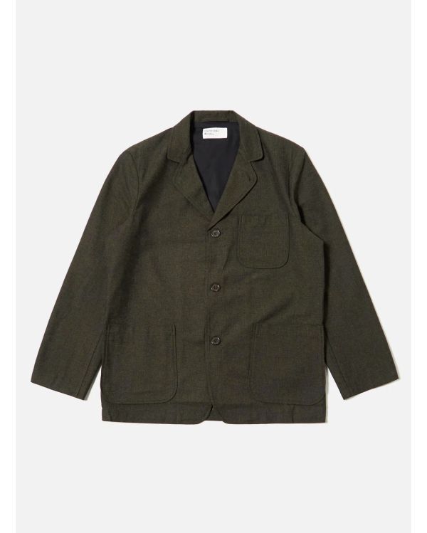 VESTE DE COSTUME TROIS BOUTONS LUCCA OLIVE
